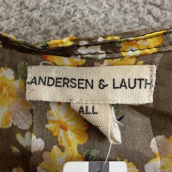 Anthropologie Kimono Cardigan Butter Yellow Boho Beachy Floral - Picture 10 of 16